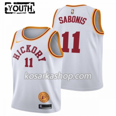 Dres Indiana Pacers Domantas Sabonis 11 Nike Classic Edition Swingman - Dječji